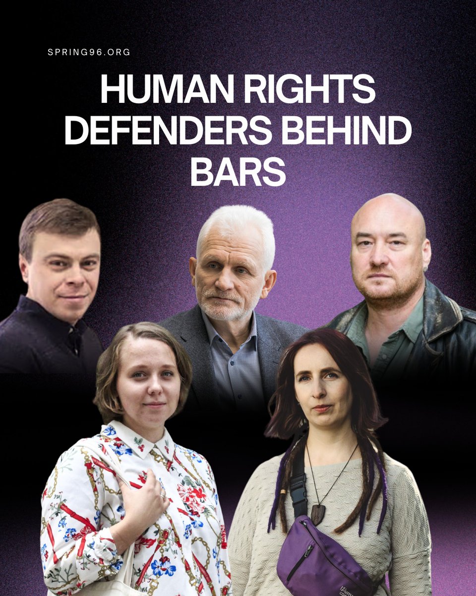 Day of political prisoners in Belarus — the scale of repression

Each figure reflects a broken life — of the imprisoned and their loved ones. Since 2020 in #Belarus:

⚖️ 7,000+ people have faced politically motivated criminal prosecution
👤 3,940 people have been recognised as