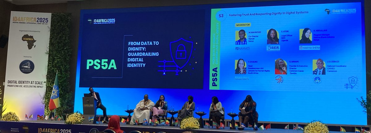 Laura Goodwin (@laura_e_goodwin) on Twitter photo At #ID4Africa2025, <a href="/thandie_chauke/">Social Justice Junkie</a> of <a href="/LHR_SA/">Lawyers for Human Rights</a> says trust in digital systems grows when people see themselves in the process not as beneficiaries but as co-creators
#DPI #DigitalIdentity #Inclusion #ID4Africa At #ID4Africa2025, <a href="/thandie_chauke/">Social Justice Junkie</a> of <a href="/LHR_SA/">Lawyers for Human Rights</a> says trust in digital systems grows when people see themselves in the process not as beneficiaries but as co-creators
#DPI #DigitalIdentity #Inclusion #ID4Africa