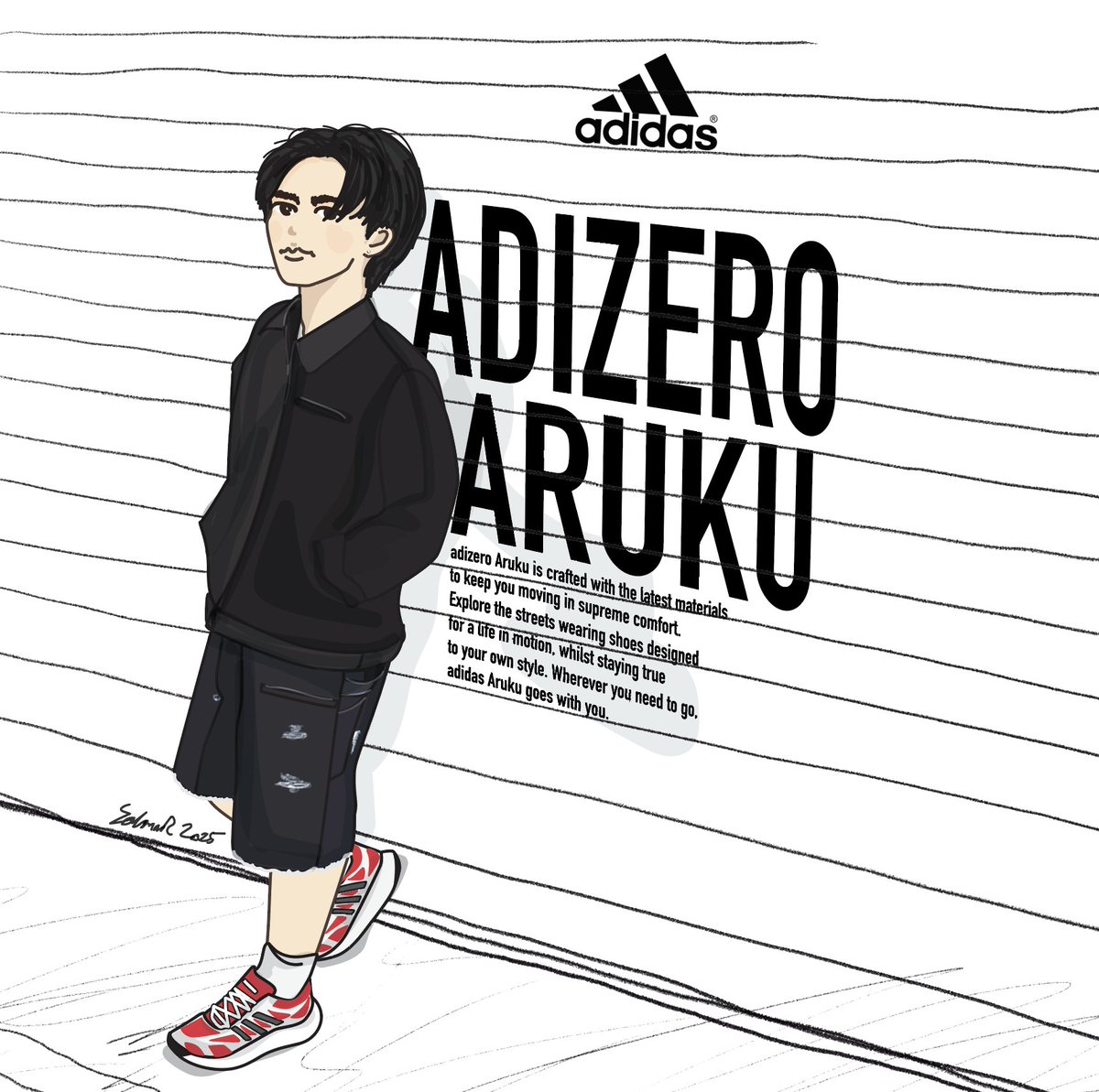 B yourself and stay unique🤙
#adidasAruku 
#adidasOriginals 
#adidasxBright 
#bbrightvc <a href="/bbrightvc/">bright</a>