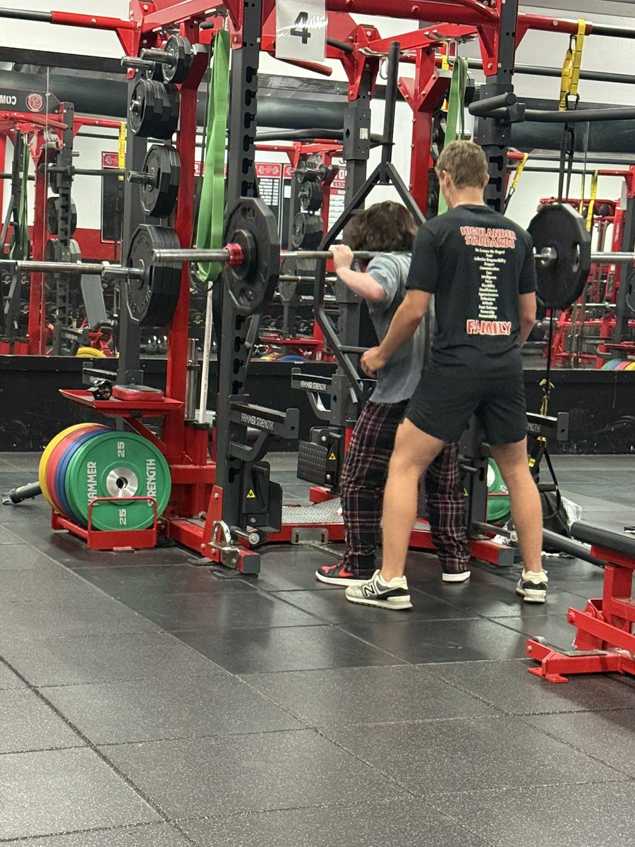 A “gen pop” kid in strength class!  He came in so anxious not even participating. Worked his courage up started with a trainer bar. Now at 145+ lbs. walking with his chin up!  More confidence than ever!!

This right here is what it’s about!  
#everyonetrainshere