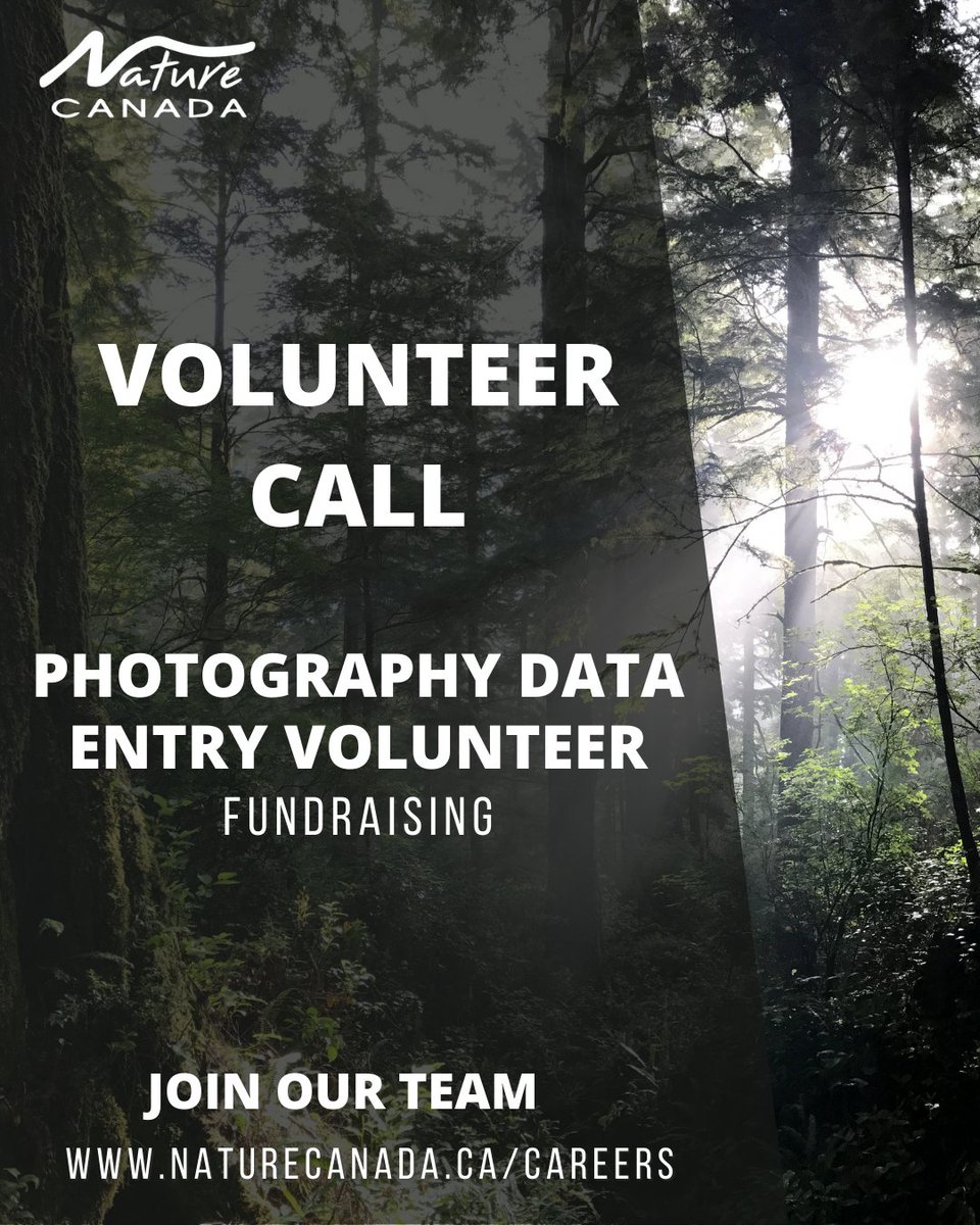 We're looking for Volunteers for a our annual Nature Photo Contest! 

Volunteers will build their resume and gain experience working at a national environmental non-profit, learning transferable professional skills in data entry and computer skills. Great way to improve typing