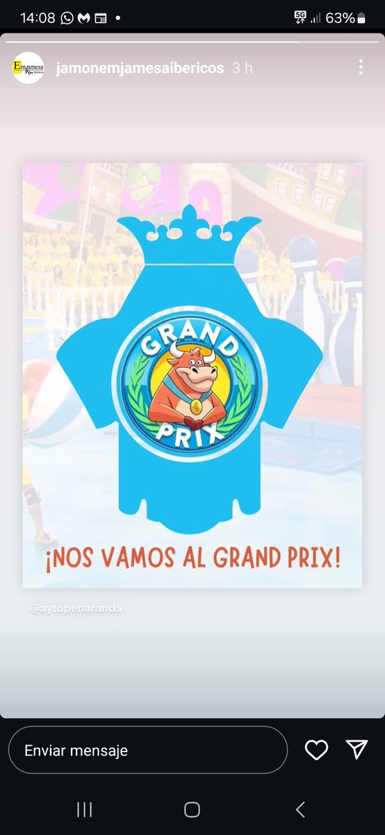 La mejor marca de embutidos y jamones de Castilla y León, #Emjamesa, está en #Peñaranda. ¡Y Peñaranda participará en el <a href="/grandprix_tve/">Grand Prix del Verano</a>! ¡Enhorabuena! 
Un premio a Peñaranda, que destaca, entre otras cosas, por la buena comida de la tierra, como los jamones emjamesa.