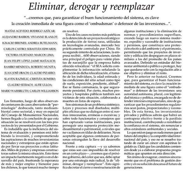 S_Schwartzmann's tweet photo. - Cuando eliminar, derogar y reemplazar es una buena idea… - https://t.co/RfHvvWy0vz