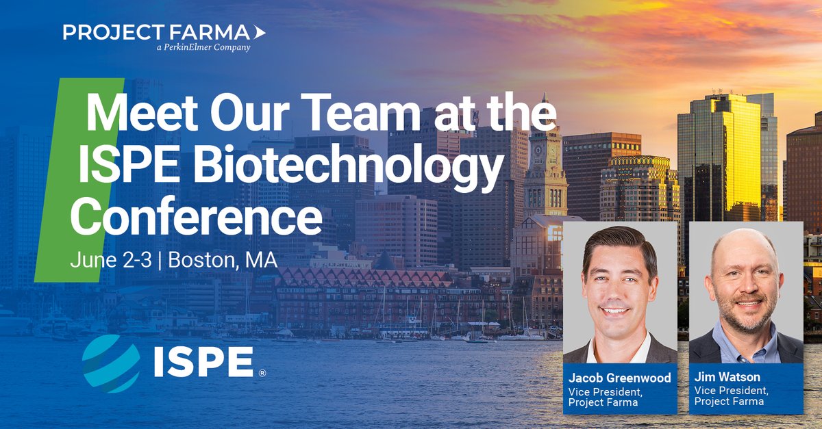ProjectFarma's tweet image. Are you attending this year's ISPE Biotechnology Conference in Boston, MA? Connect with our team of experts to discuss opportunities and innovations in technical operations to optimize the manufacturing of your transformative medicines. Learn more: hubs.ly/Q03nwVqy0