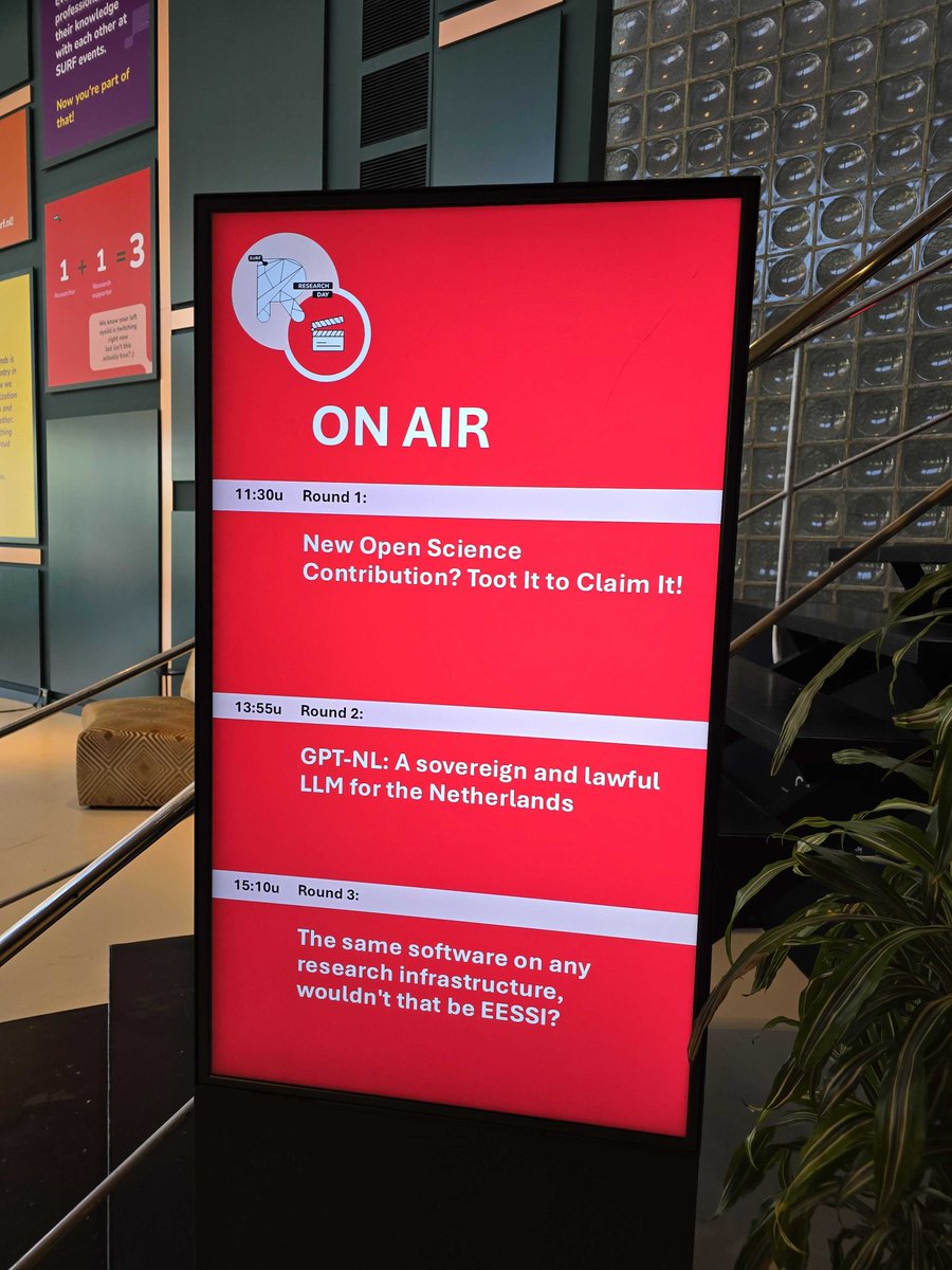 MultiXscale's tweet image. "The same software on any research infrastructure, wouldn't that be #EESSI?" by our MultiXscale expert Bob Dröge (University of Groningen) on 20 May, during the SURF Research Day 2025.
➡️ pretalx.surf.nl/srd25/talk/PLW…
@EESSI_hpc