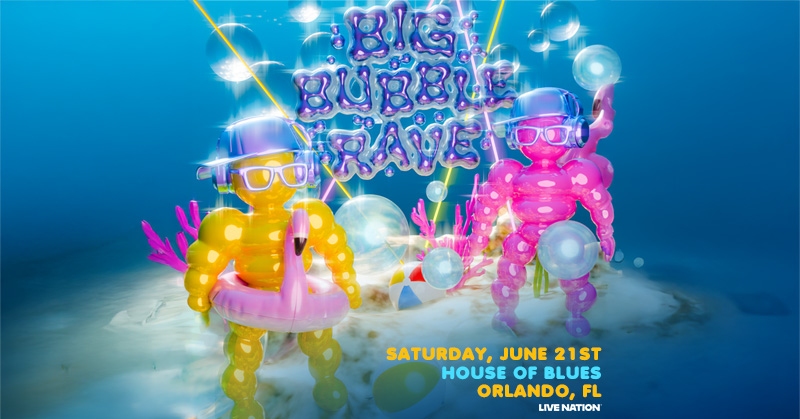 🫧JUST ANNOUNCED🫧 Big Bubble Rave (18+) on Saturday, June 21st ✨ Tickets on sale Friday, May 23rd at 10am local! 🔗 livemu.sc/4drONCN 🎟

Live Nation Presale • TOMORROW • 10AM (Code: FREESTYLE)