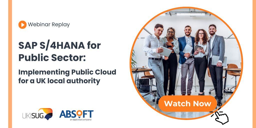 Where should councils start when modernising their #ERPsolution? hubs.ly/Q03nlgbZ0

📽️ Watch this on-demand webinar for a real-world #SAP #S4HANA #PublicCloud case study from a UK local authority. Lessons on data, planning &amp; overcoming internal barriers.