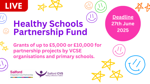 We currently have three funds open to applications! 

Healthy Schools Partnership Fund - Grants up to £5,000 or £10,000.
Health and Wellbeing Fund - Grants up to £1,500 or £5,000. 
Whose Art, Whose Culture Fund -  Grants up to £2,500, £10,000 or £15,000

lght.ly/l8n91m0