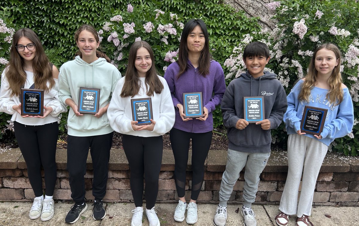 Congrats to our outstanding math and writing award winners!!  Way to go Wildcats!! #elevate203