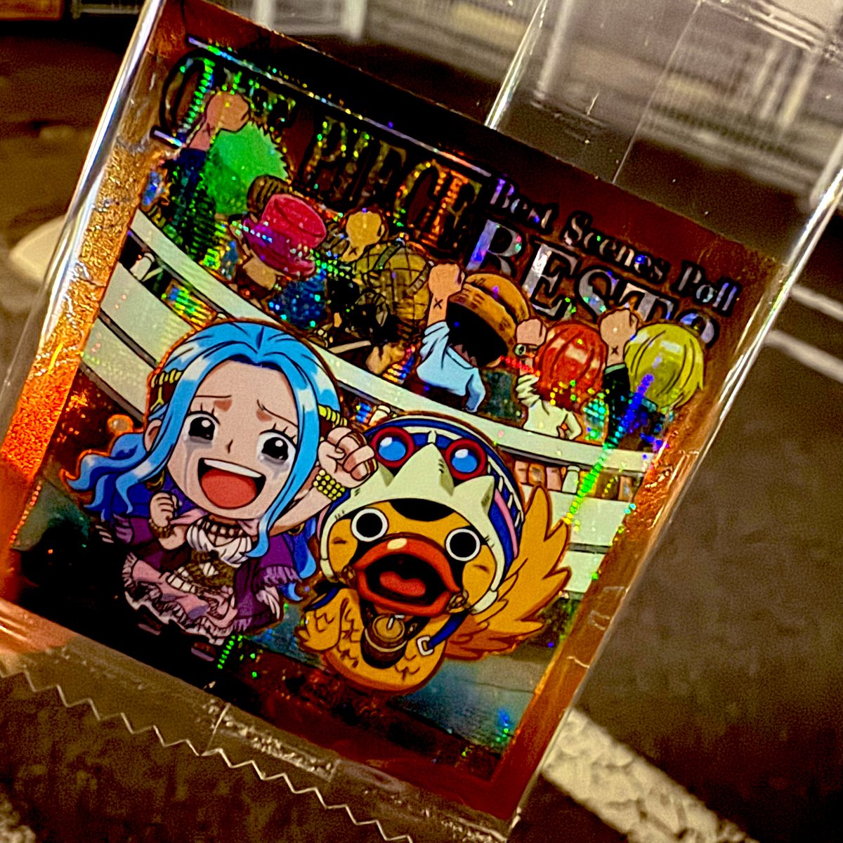 RH12_0000's tweet photo. 欲しかったやつ出た🫶🏻❤️‍🔥
嬉しい✨️ビビ推し✨️
 #onepiece  #ウエハース  #ホログラムシール https://t.co/JgtYbt1Gmm