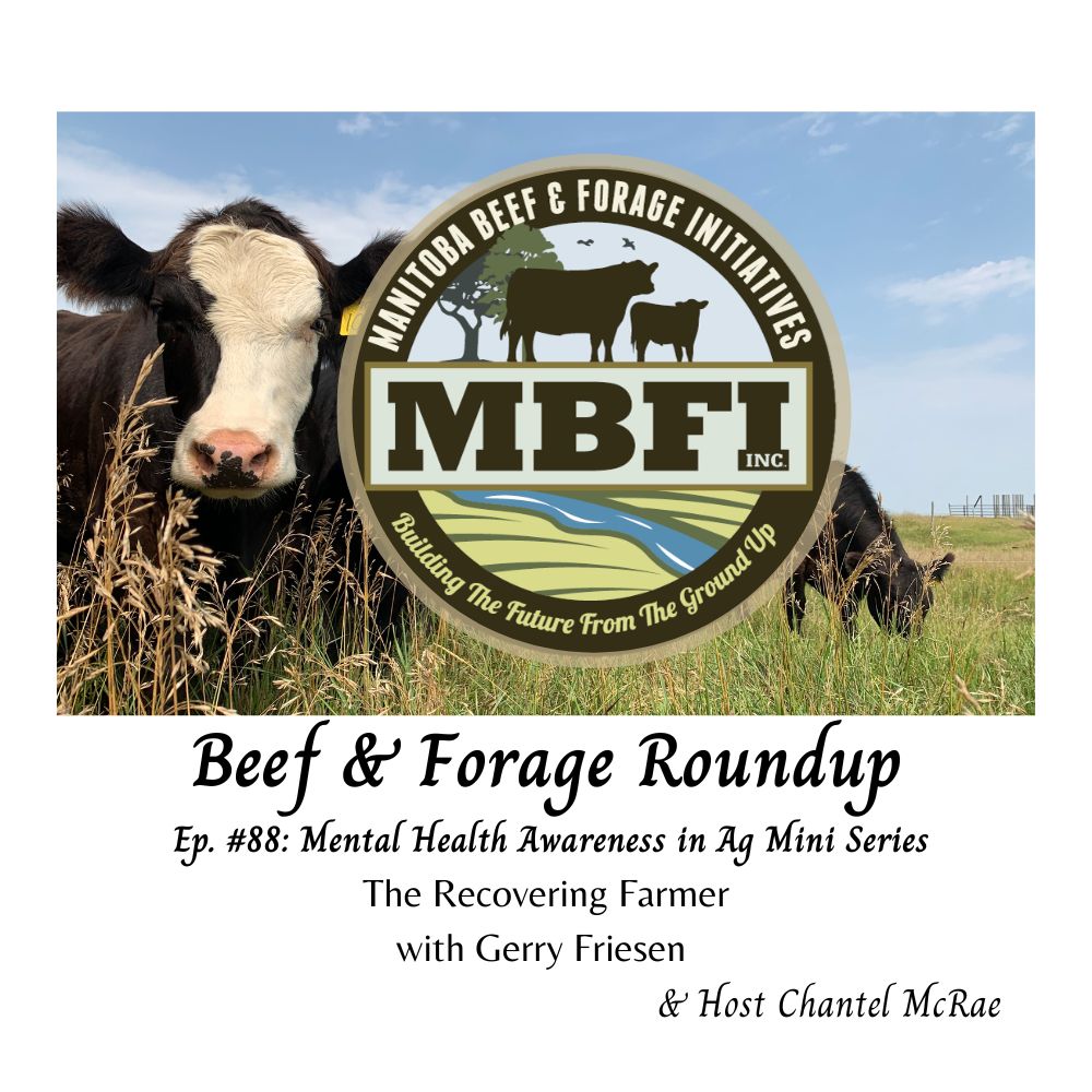 Manitoba Beef & Forage Initiatives (@mbbeefandforage) on Twitter photo Today we are talking with Gerry Friesen, farmer & author, about his mental health journey and about Manitoba Farmer Wellness Program.
You are important. Your mental health is important.
There is no farm without the farmer.
<a href="/MBGovAg/">Manitoba Agriculture</a> <a href="/DUCmanitoba/">Ducks Unlimited MB</a> <a href="/ManitobaBeef/">Manitoba Beef Producers</a> <a href="/mfarmerwellness/">Manitoba Farmer Wellness Program</a> Today we are talking with Gerry Friesen, farmer & author, about his mental health journey and about Manitoba Farmer Wellness Program.
You are important. Your mental health is important.
There is no farm without the farmer.
<a href="/MBGovAg/">Manitoba Agriculture</a> <a href="/DUCmanitoba/">Ducks Unlimited MB</a> <a href="/ManitobaBeef/">Manitoba Beef Producers</a> <a href="/mfarmerwellness/">Manitoba Farmer Wellness Program</a>