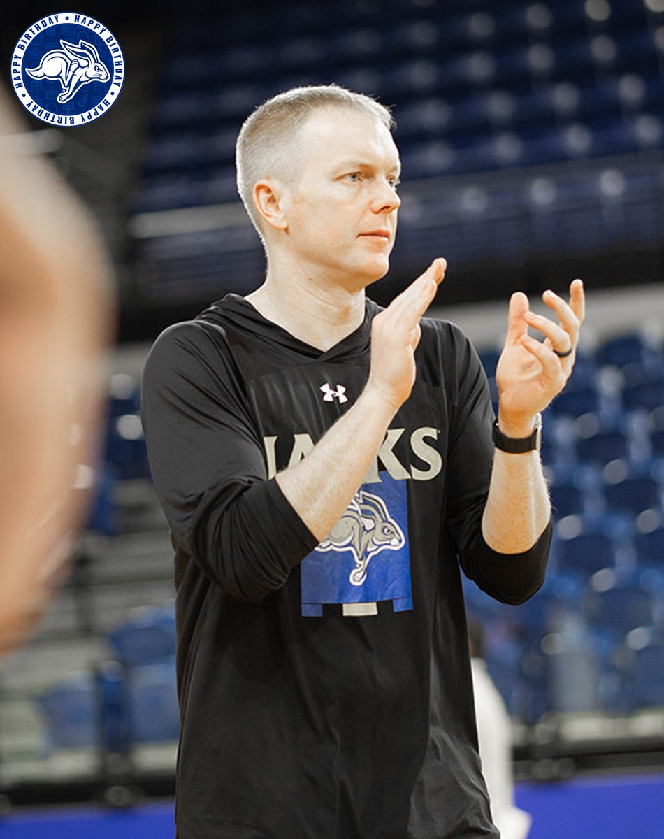 Jackrabbit Men’s Basketball (@gojacksmbb) on Twitter photo We've got a birthday to celebrate! Happy birthday to our head coach, <a href="/bpetersen22/">Bryan Petersen</a>! 🥳🎉 We've got a birthday to celebrate! Happy birthday to our head coach, <a href="/bpetersen22/">Bryan Petersen</a>! 🥳🎉
