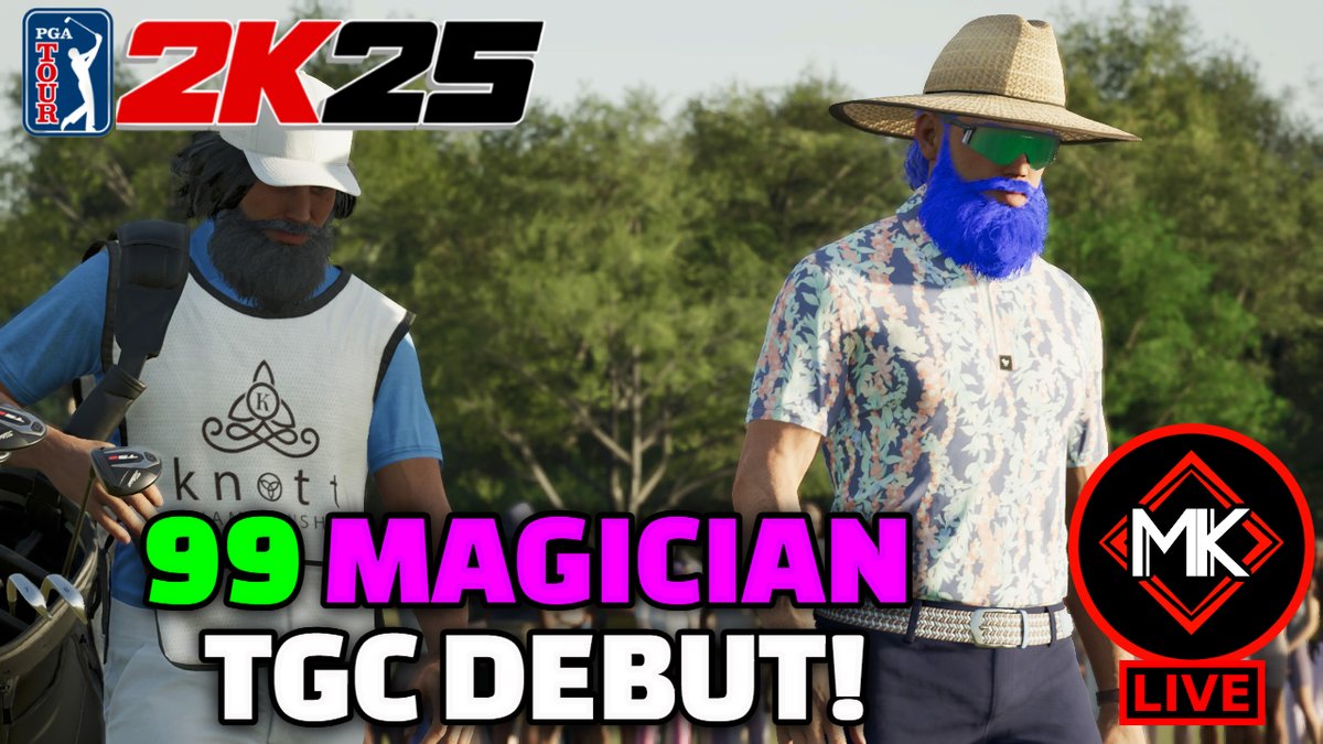 Ma_Kachada's tweet image. 🔴 LIVE NOW!

I'm taking my new Season 2 Magician build into TGC Tours for the first time! 
Come watch the grind and chat live!
📺 Join the stream: youtube.com/live/dJoTAQMMJ…

#PGATour2K25 #TGCTours #MagicianBuild #LiveStream #GolfGaming