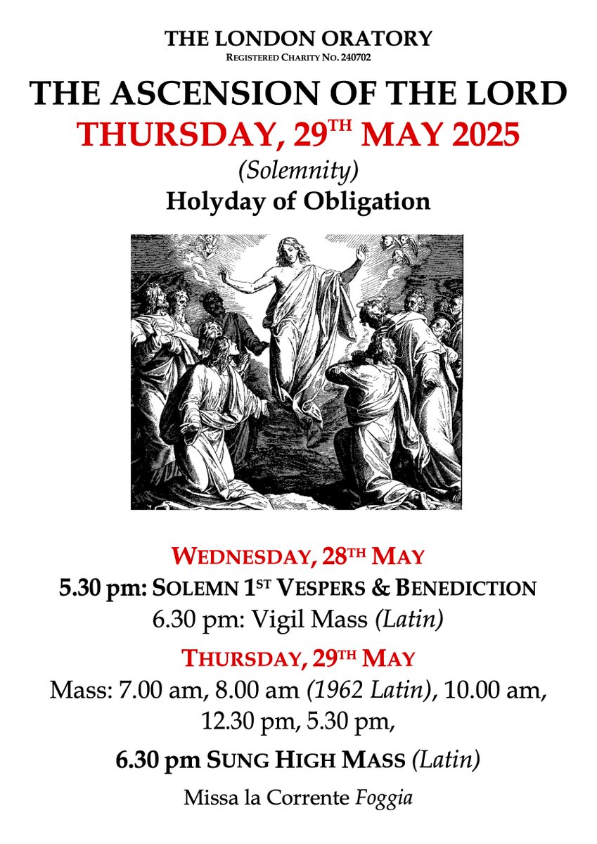 Brompton Oratory (@londonorat) on Twitter photo 