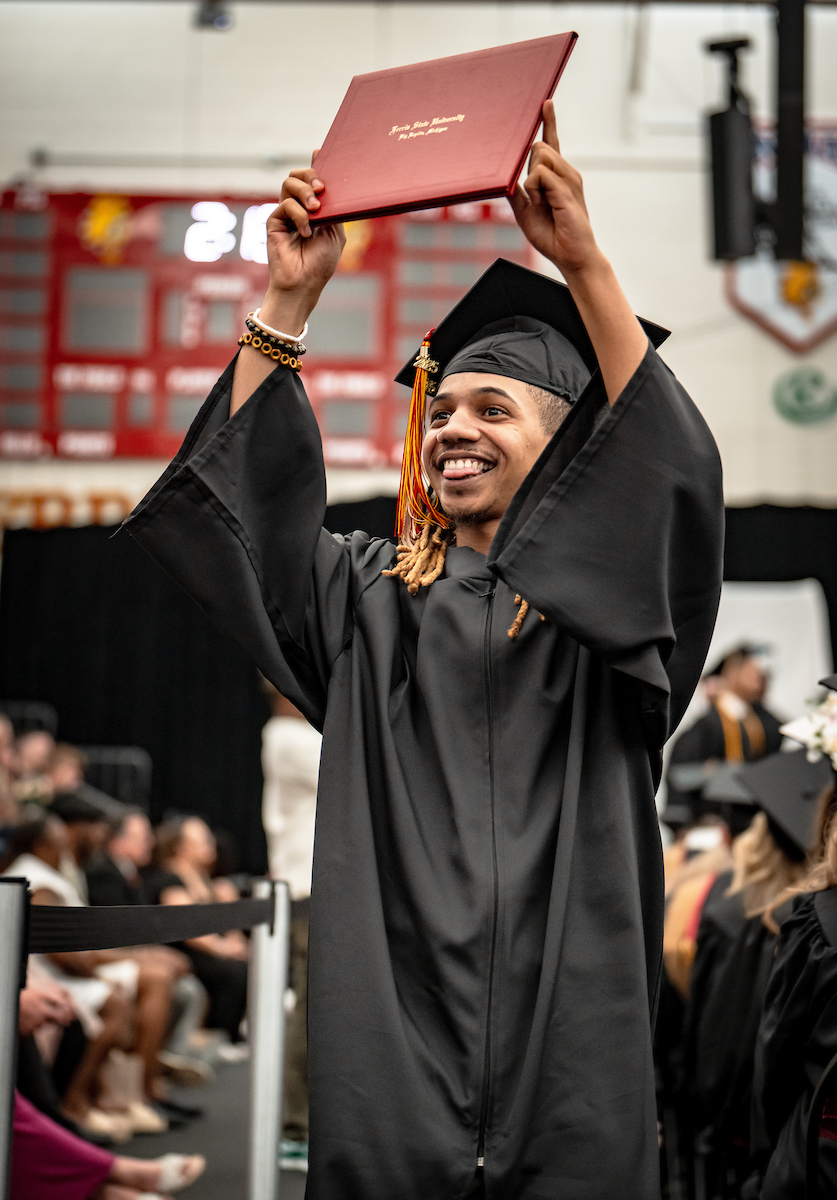 FerrisState's tweet image. Still riding that commencement feeling because why limit the celebration to a day?? That's just silly.💛