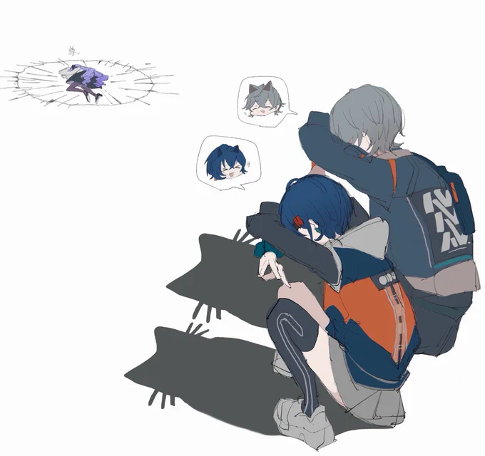 猫影兄妹〜
