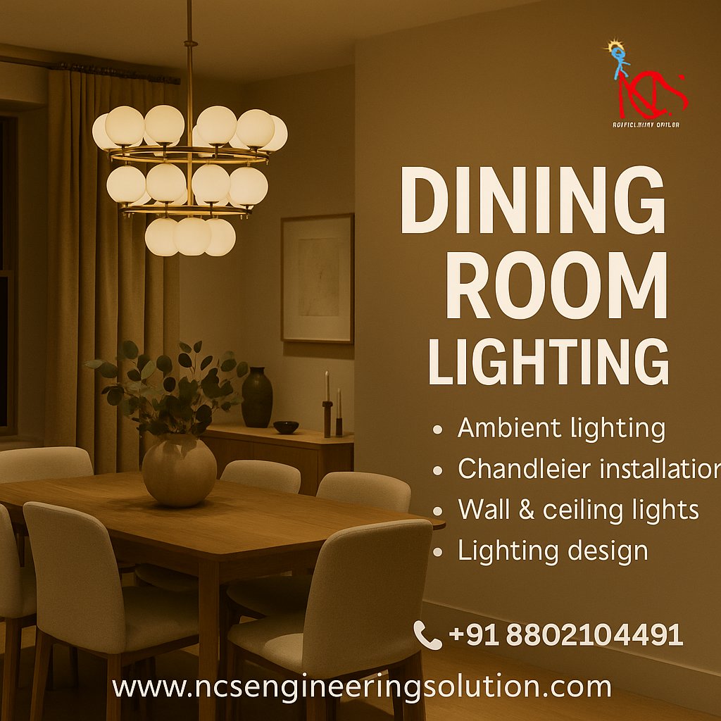 ncsengineerings's tweet photo. 🍽️ Make Your Dining Room Look Special!
Good lighting makes your meals feel warm and happy. NCS designs lights that make your dining space beautiful and bright.
📞 +91 8802104491
🌐 https://t.co/zZikJlAJly

#DiningRoomLighting #NCSLighting #BeautifulDining #SimpleDesign https://t.co/0JxS3sZeVe
