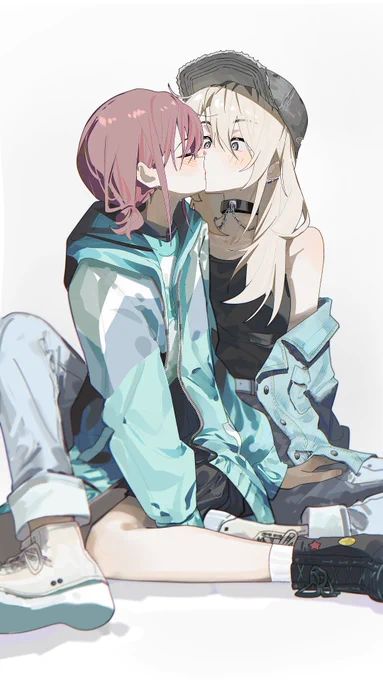 #ガールズバンドクライ #になもも #100日チャレンジ hug (68/100) 