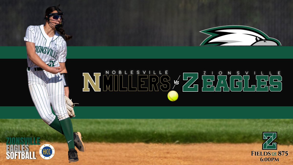 Zionsville High School Athletics (@zcseagles) on Twitter photo π₯ SOFTBALL π₯ Good luck to <a href="/ZCHSSoftball/">Zionsville Softball</a> as they host <a href="/MillerNationAD/">The Noblesville Millers</a> today at the Fields of <a href="/875Complex/">Zionsville High School Athletics Complex</a> ! All of the action begins at 6PM. GO EAGLES!!! <a href="/HoosierCConf/">Hoosier Crossroads Conference</a>
ποΈ public.eventlink.com/tickets?t=1042β¦ π₯ SOFTBALL π₯ Good luck to <a href="/ZCHSSoftball/">Zionsville Softball</a> as they host <a href="/MillerNationAD/">The Noblesville Millers</a> today at the Fields of <a href="/875Complex/">Zionsville High School Athletics Complex</a> ! All of the action begins at 6PM. GO EAGLES!!! <a href="/HoosierCConf/">Hoosier Crossroads Conference</a>
ποΈ public.eventlink.com/tickets?t=1042β¦