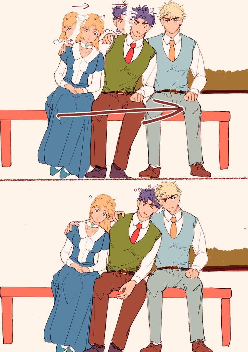 eリナさんの肩ズンをください(再掲)
ディ→ジョナ⇆エリ 