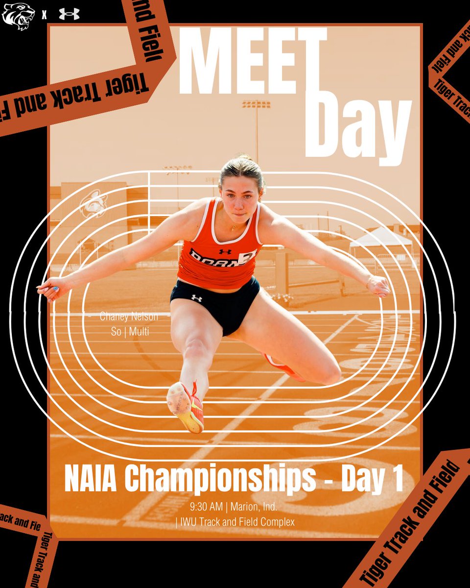 It's 🄼🄴🄴🅃 🄳🄰🅈

🏆: NAIA Championships - Day 1
🏟️: IWU Track and Field Complex
📍: Marion, Ind.
📊: doaneathletics.com/links/lbcdv3
📺:doaneathletics.com/links/f45cll