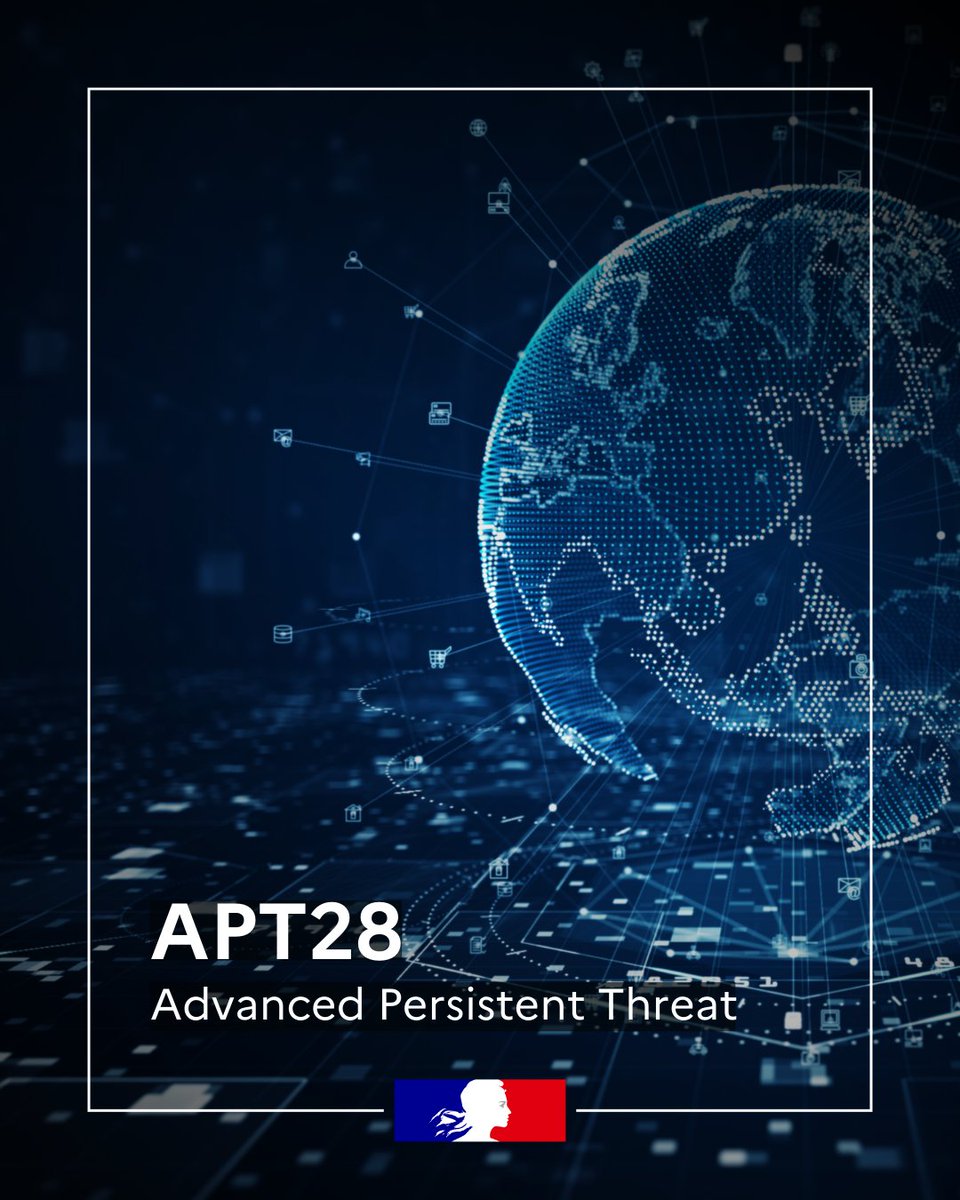 🌍 Pour lutter contre la menace russe #APT28 ciblant les entités occidentales du secteur de la logistique et de l’informatique, l'ANSSI et ses partenaires internationaux co-signent un avis de #cybersécurité.

Plus d'informations sur :
media.defense.gov/2025/May/21/20…