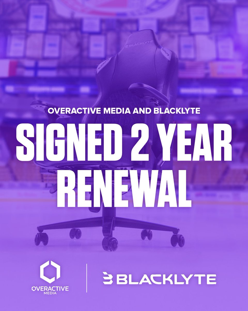 We're excited to announce that we've extended our partnership with <a href="/GoBlacklyte/">Blacklyte</a> for 2 years! We're going to be very comfy for a while 🧘