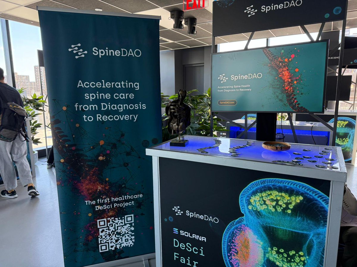 cokiramirez's tweet image. 👉🏼 @Spine_DAO : The first clinical and surgical DAO in the world. Built by a community of 120 spine surgeons, scientists, and clinical providers from leading institutions. Their mission: transforming spine care with decentralized and AI-powered solutions. #SpineHealth

CA:…