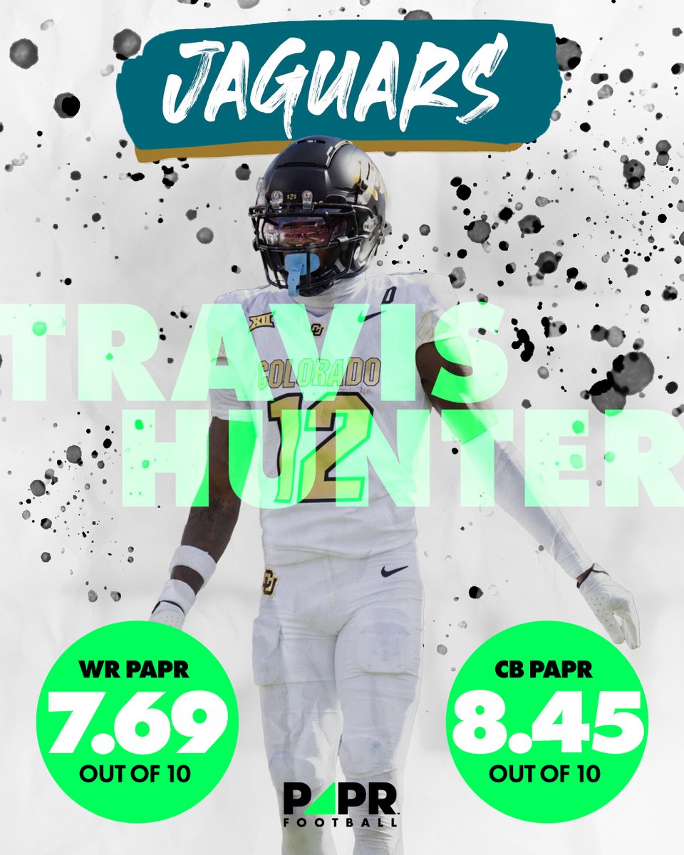 The <a href="/Jaguars/">Jacksonville Jaguars</a> traded up to draft Travis Hunter. It's easy to understand why. He brings a lot to the field. Here are our draft grades for Travis Hunter. #jacksonvillejaguars #travishunter #nfl #rookieratings