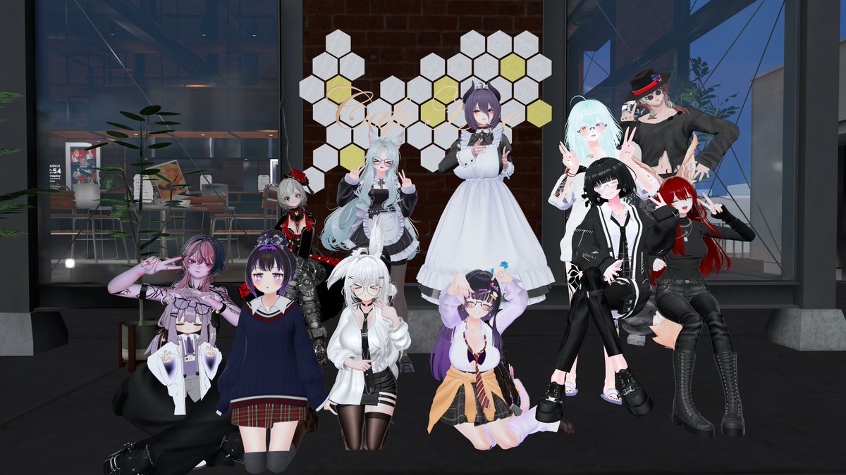 zakarealism's tweet photo. A cozy small quiet japanese cafe and the staff very kind and hospitality serving me so well. I feel relax and happy to go again.
#VRChat #Cafehive #Fun https://t.co/UtogMO7U4W
