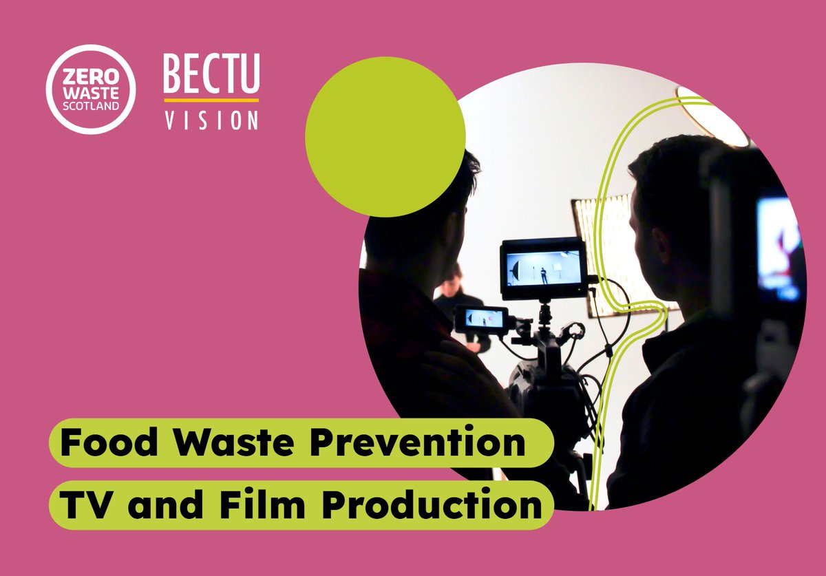 BECTU Vision (@bectuv) on Twitter photo 🎬 BECTU Vision & <a href="/ZeroWasteScot/">Zero Waste Scotland</a> have launched practical guidelines to help Film & TV productions cut food waste on set. Smart planning = lower carbon footprint 💚bectuvision.org/support/sustai…
Supported by <a href="/screenscots/">Screen Scotland</a> <a href="/BBC/">BBC</a> <a href="/UnionLearning/">STUC Learning</a> in partnership with <a href="/bectu/">Bectu</a> 🎬 BECTU Vision & <a href="/ZeroWasteScot/">Zero Waste Scotland</a> have launched practical guidelines to help Film & TV productions cut food waste on set. Smart planning = lower carbon footprint 💚bectuvision.org/support/sustai…
Supported by <a href="/screenscots/">Screen Scotland</a> <a href="/BBC/">BBC</a> <a href="/UnionLearning/">STUC Learning</a> in partnership with <a href="/bectu/">Bectu</a>