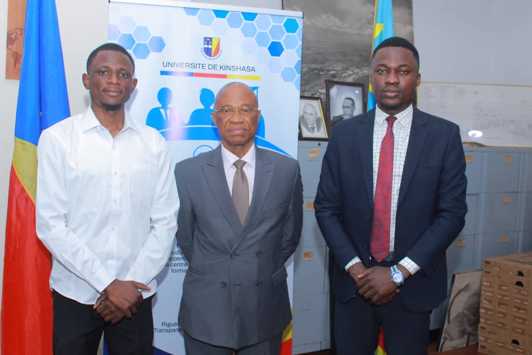 🗓️ Matin, 20/05/25
Le président de l'ANEP-RDC et le secrétaire aux affaires externes ont été reçus par le recteur de l'Université de Kinshasa, l'éminent professeur KAYEMBE pour un pourparler en tête en tête
L'annonce sera grande dans les jours qui suivent
Stay tunned ⏰
