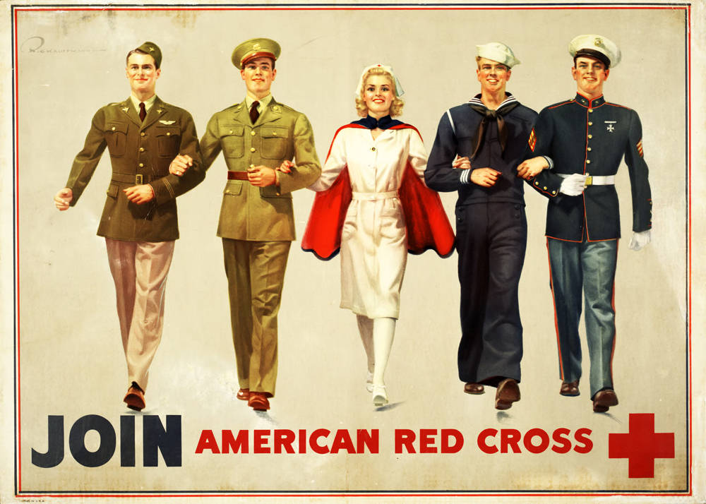 Eisenhower Library (@ikelibrary) on Twitter photo Clara Barton founded the American <a href="/RedCross/">American Red Cross</a> #OnThisDay in 1881.
"The Red Cross has often seemed to be the friendly hand of this nation, reaching across the sea to sustain its fighting men."
~Gen. Dwight D. Eisenhower, 6/18/1945.
Image: Pritzker Military Museum & Library. Clara Barton founded the American <a href="/RedCross/">American Red Cross</a> #OnThisDay in 1881.
"The Red Cross has often seemed to be the friendly hand of this nation, reaching across the sea to sustain its fighting men."
~Gen. Dwight D. Eisenhower, 6/18/1945.
Image: Pritzker Military Museum & Library.
