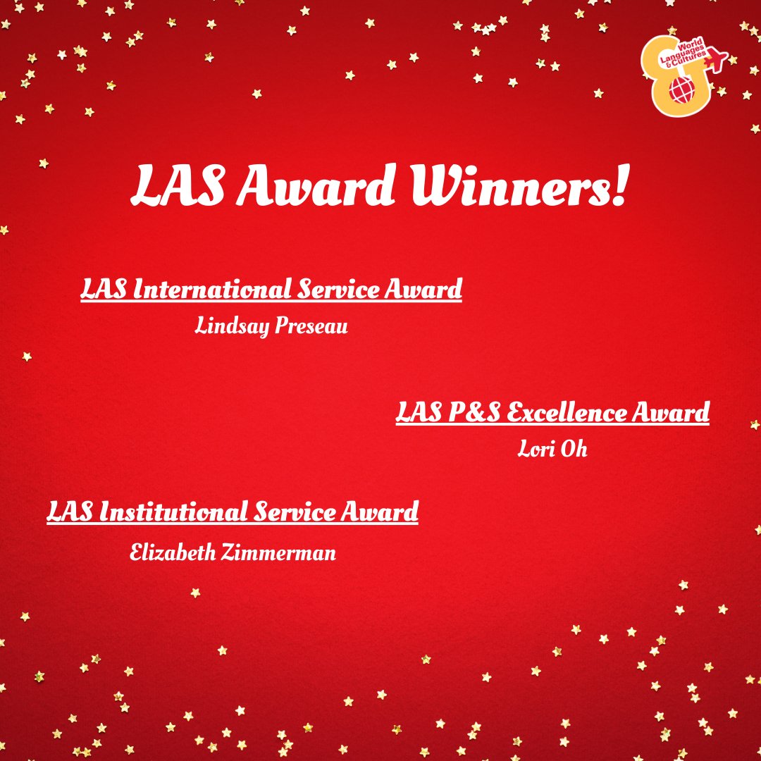 Congratulations to Lindsay Preseau (German), Lori Oh (Finance &amp; Budget) and Elizabeth Zimmerman (Advising) on receiving LAS Awards! These awards recognize outstanding achievements of  LAS faculty and staff.
news.las.iastate.edu/.../congratula…