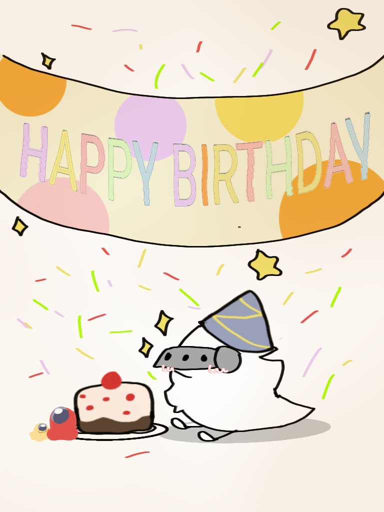 l31733558's tweet photo. 🎉✨ HAPPY BIRTHDAY RODAMRIX.🎉✨

@rodamrix #rodamrixfanart #rodamrix #amongusart https://t.co/EPwyw6lLak
