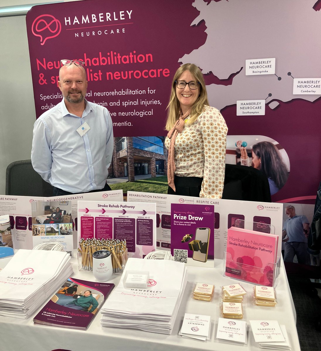 We’re at the Northamptonshire ABI Forum today for Making Sense(s) after Brain Injury. Great talks on how brain injury affects the senses and powerful lived experience. Come and say hello at the Hamberley Neurocare stand. #HamberleyNeurocare #ABIRecovery #ComplexCare