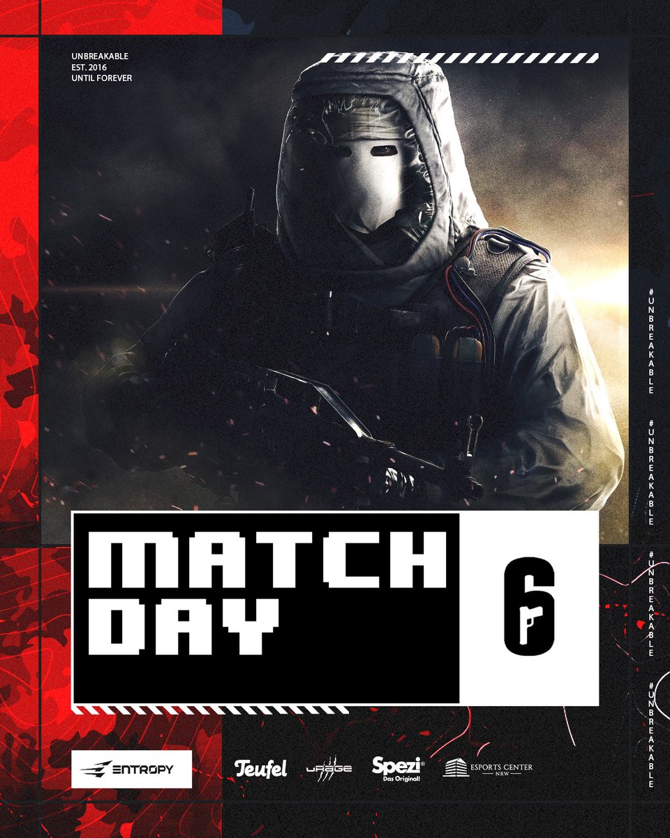 EntropyGaming's tweet photo. Das Konsolen #R6S Team muss sich heute im @ESA_Cup unter Beweis stellen! Im Lower-Bracket angekommen heiΓt es: all or nothing! π₯
π @MinionsXbox
π 19:30 | Best-of 3
πΊ Link in den Kommentaren
#ESACUP | #unbreakable https://t.co/UOR74xMgNi