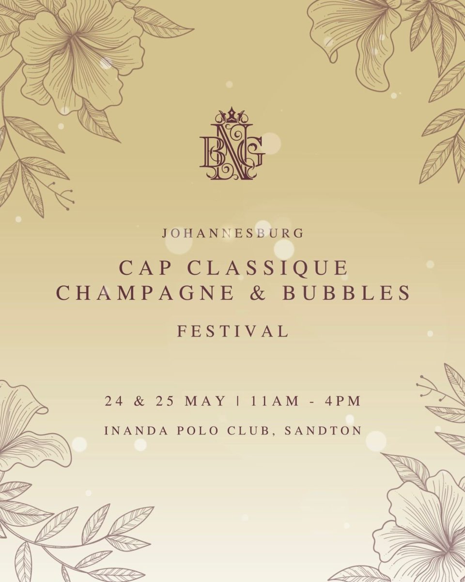 Bonang's tweet photo. This weekend…. Cap Classique Festival &amp; The 2025 SA Style Awards. See you there. @houseofbng  🇿🇦🥂  #HouseOfBNG https://t.co/aaHqFXhQmO