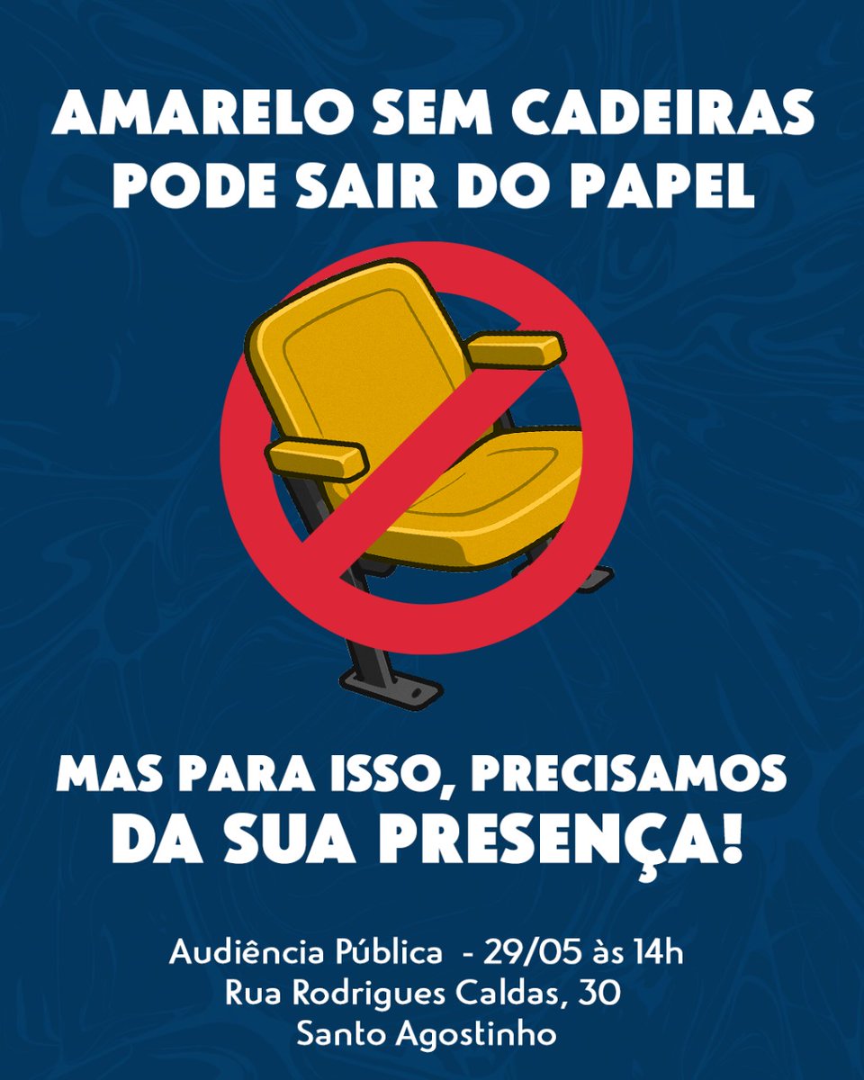rap_cruzeiro's tweet photo. A campanha por um setor festivo sem cadeiras no Mineirão avança e no dia 29/05 teremos uma importante etapa para que essa antiga reivindicação do torcedor cruzeirense seja finalmente atendida. (+) https://t.co/UZkkilZHHM