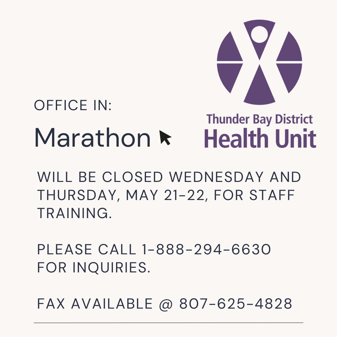 TBay Public Health tweet media