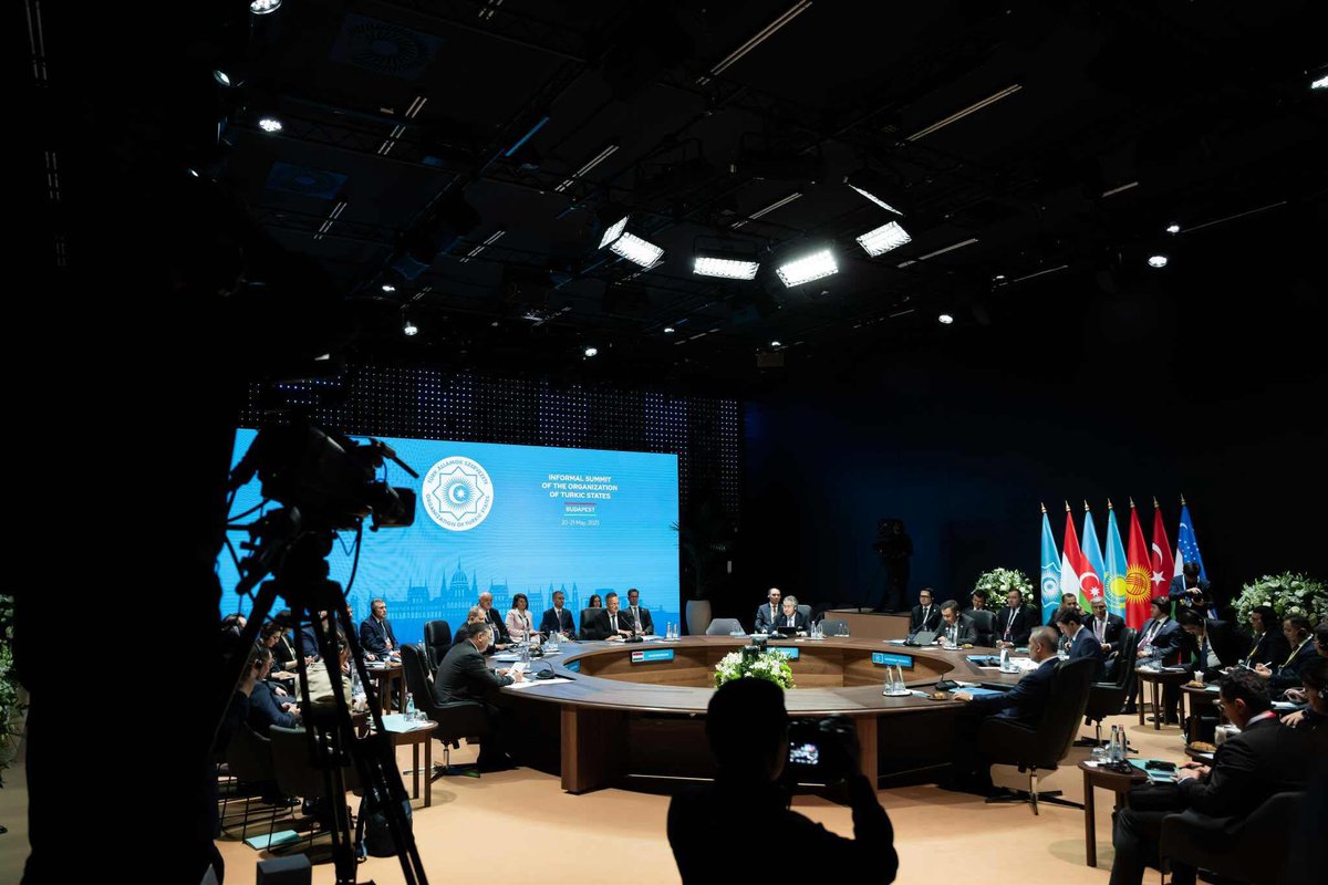 Amb. Kuban OMURALIEV (@kubanomurali) on Twitter photo 🧭 Glad to participate and address the Meeting of the Council of Foreign Ministers of the <a href="/Turkic_States/">Organization of Turkic States</a> this morning in Budapest.
I briefed our Ministers on the extensive and intensive work carried out by the Secretariat since the Bishkek Summit, including follow-up on key 🧭 Glad to participate and address the Meeting of the Council of Foreign Ministers of the <a href="/Turkic_States/">Organization of Turkic States</a> this morning in Budapest.
I briefed our Ministers on the extensive and intensive work carried out by the Secretariat since the Bishkek Summit, including follow-up on key