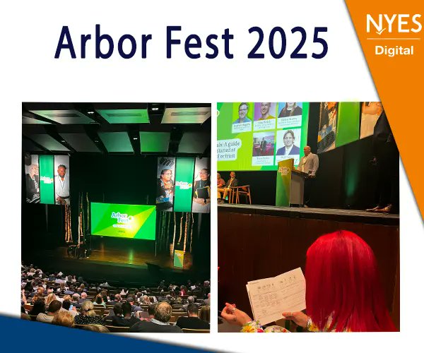 nyesdigital's tweet photo. We're honoured to attend #ArborFest2025 today with Arbor Education. We enjoyed engaging discussions,  insights, and valuable connections with fellow school leaders . We are excited to bring new ideas back to NYES Digital! #InnovationInEducation #FutureOfLearning https://t.co/ko3SlFK5bk