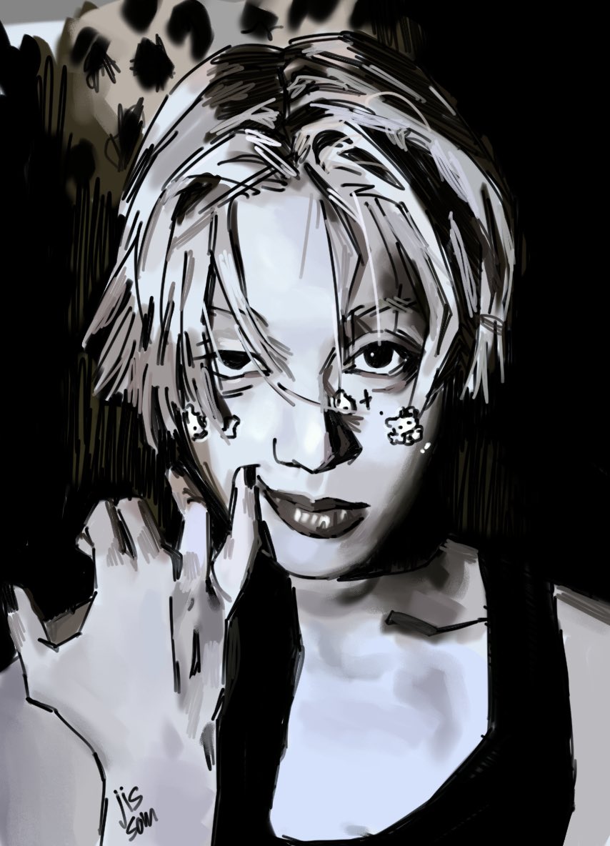 j1ss0m's tweet image. Had too #ateez #wooyoung