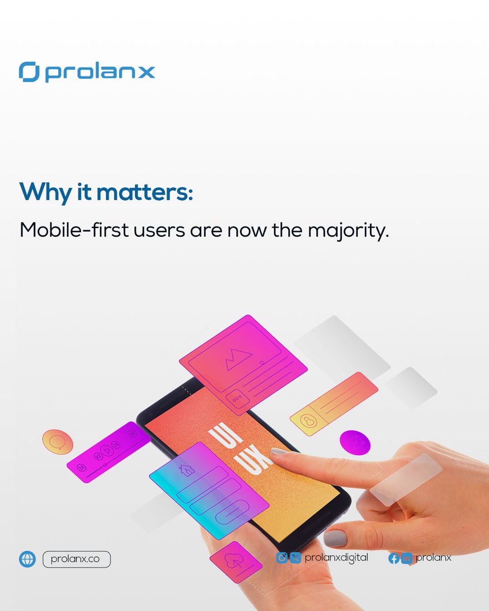 Prolanxdigital's tweet photo. If your website only looks good on a laptop, you’re losing users.

#ResponsiveDesign #UXMatters #MobileFirst #ProlanxUX https://t.co/OZh7CVIPcz