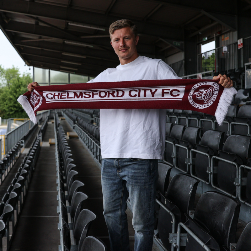 OfficialClarets's tweet photo. We are delighted to announce the signing of Goalkeeper Chris Haigh following his departure from Worthing.

#ClaretsTogether