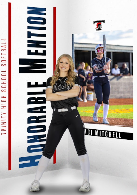 Trinity Trojans Softball (TX) (@trinity_trojans) on Twitter photo Congratulations to Taci Mitchell on District Honorable Mention! Congratulations to Taci Mitchell on District Honorable Mention!