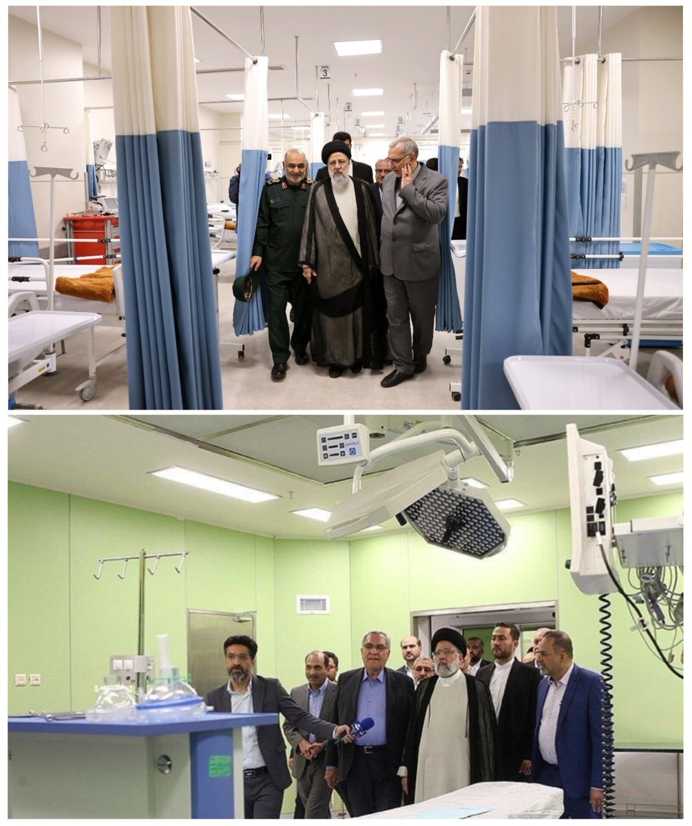 Nayere_n_d_81's tweet photo. خدمت شهید رئیسی به شهر من مشهد این بود که ۱۳ دستگاه سی‌تی‌اسکن، ام‌آر‌آی و ۷۰۰ تخت بیمارستانی جدید به بیمارستان‌ها اضافه شد.

شما هم بگید ... https://t.co/ICW78Y7dGn