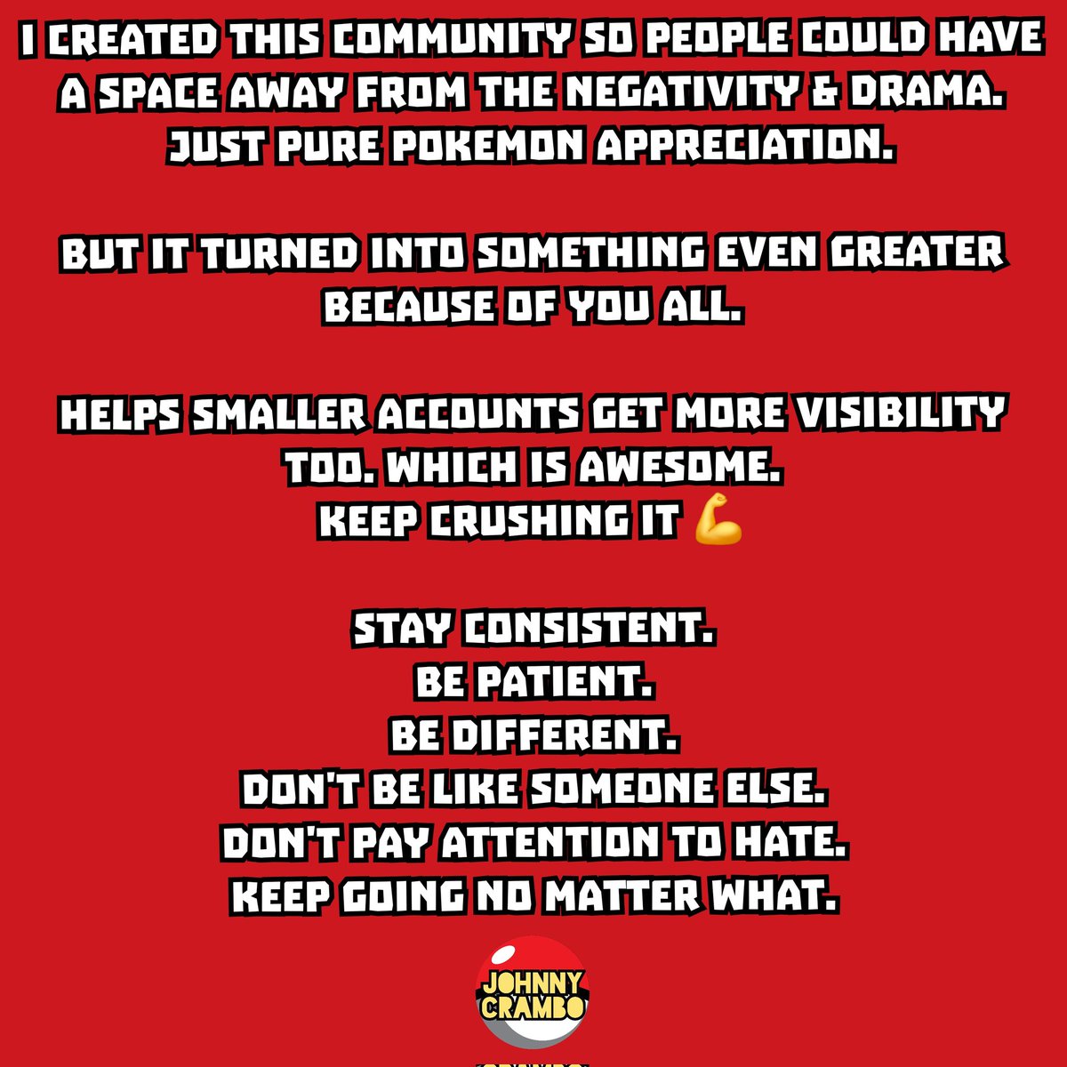 JohnnyCrambo's tweet photo. One of the things that makes me happy, is helping others.
And I hope this community has helped you in some way.
I wish you all success. #WJLP https://t.co/iki0umpbCr