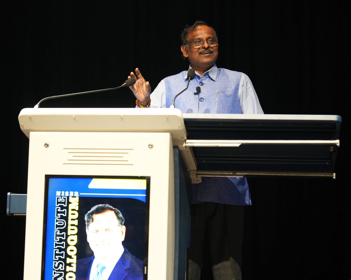 niser_official's tweet image. We are honored to host Dr. V. Narayanan, Chairman of @isro, for a distinguished lecture at @niser_official on the "Indian Space Program – Pride of the Nation." His inspiring session highlighted achievements such as Gaganyaan, Chandrayaan-4, the Venus Mission, and more.