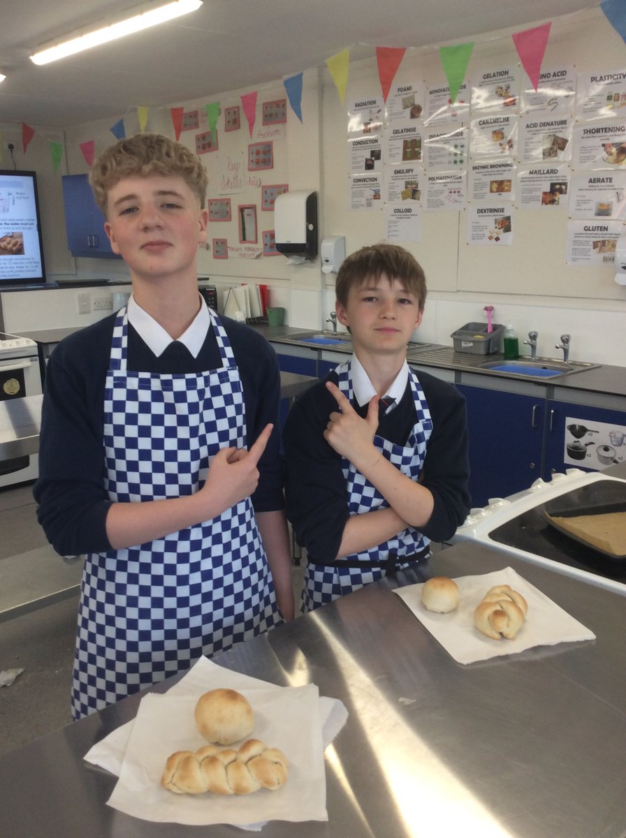 Year 8 have been busy showing their shaping and plaiting skills through baking bread today with some outstanding results!